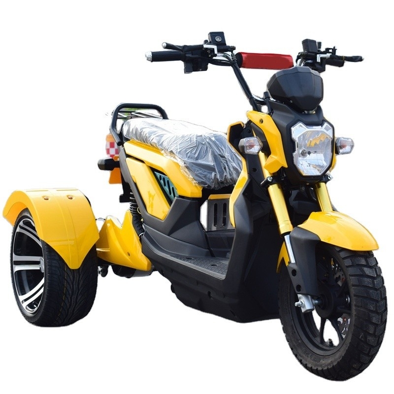 Scooter triciclo elettrico da 2 passeggeri con batteria rimovibile e elevata capacità di carico utile ≥ 400 kg