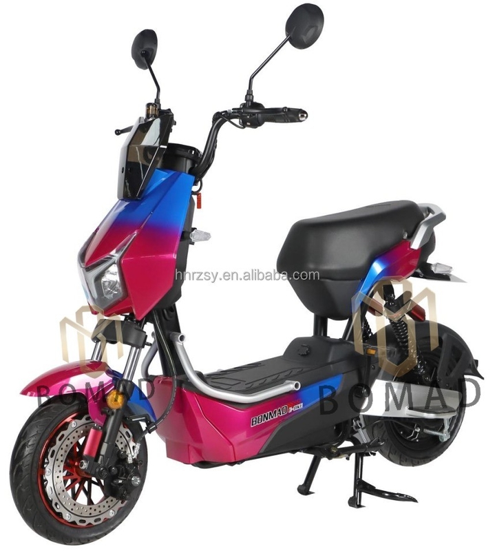 Bicicletta elettrica City Bike Scooter elettrico Bicicletta con materiali Down Tube Posizione della batteria e sistema di frenata della linea di frenata