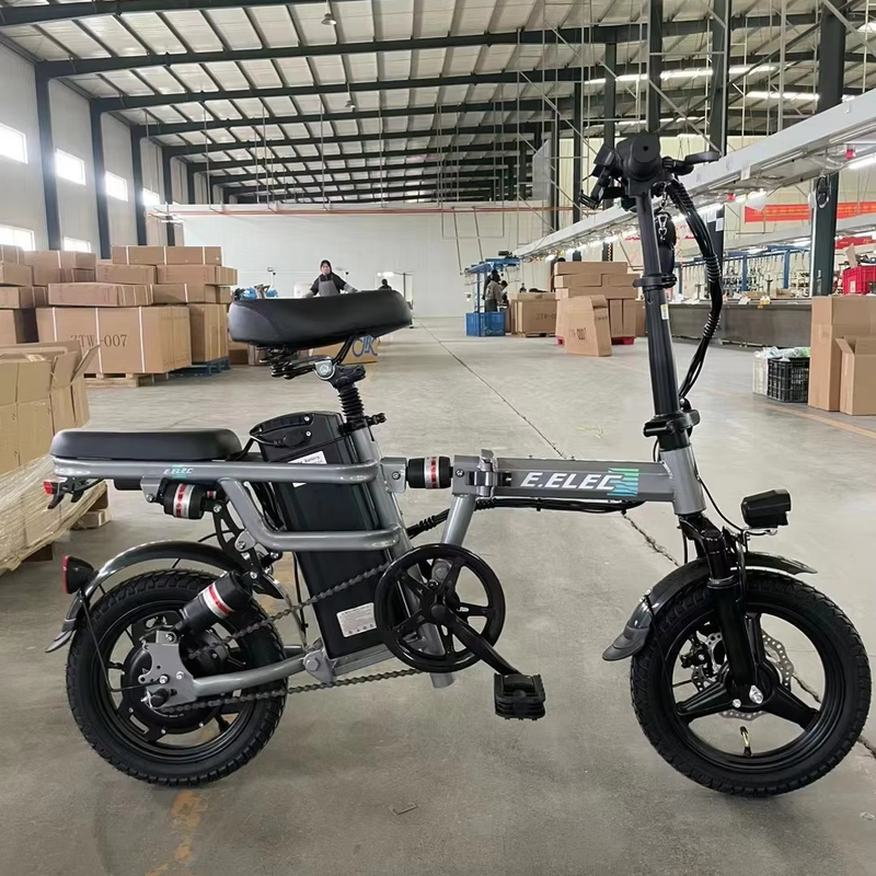 20*2.8&quot; Larghezza pneumatica Bicicletta elettrica automatica per adulti a pedale 1000w Pieghevole Costruzione durevole 30-50Km/h Velocità massima