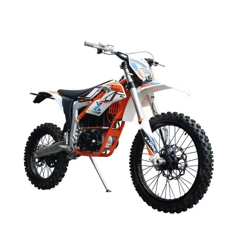 Potenza motore di 8000W Motocicletta elettrica da corsa ad alta velocità e a lungo raggio per adulti
