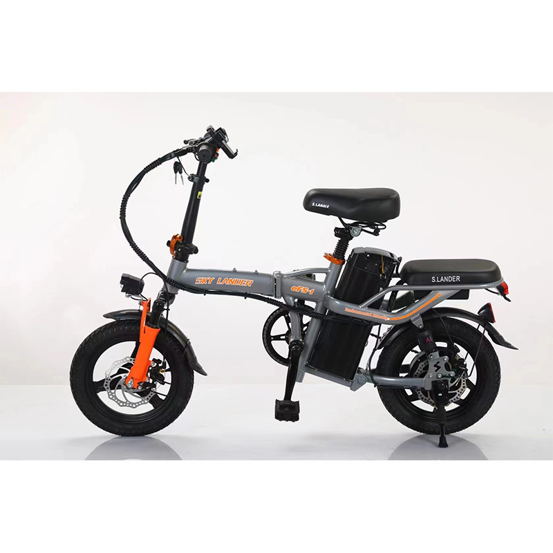 Bicicletta elettrica pieghevole 350W Scooting Battery Car con telaio in lega di alluminio e batteria da 11Ah